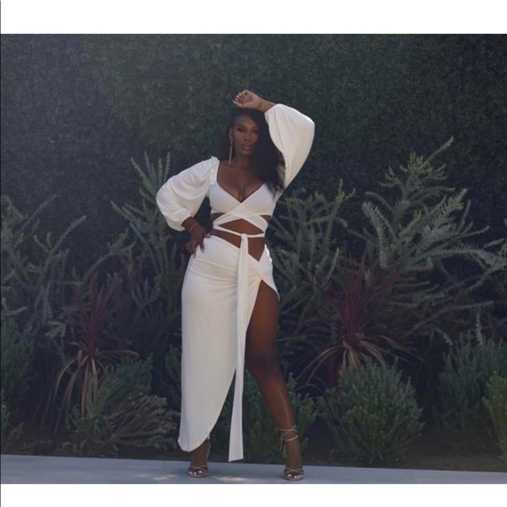 White Sonya bees 2 piece set